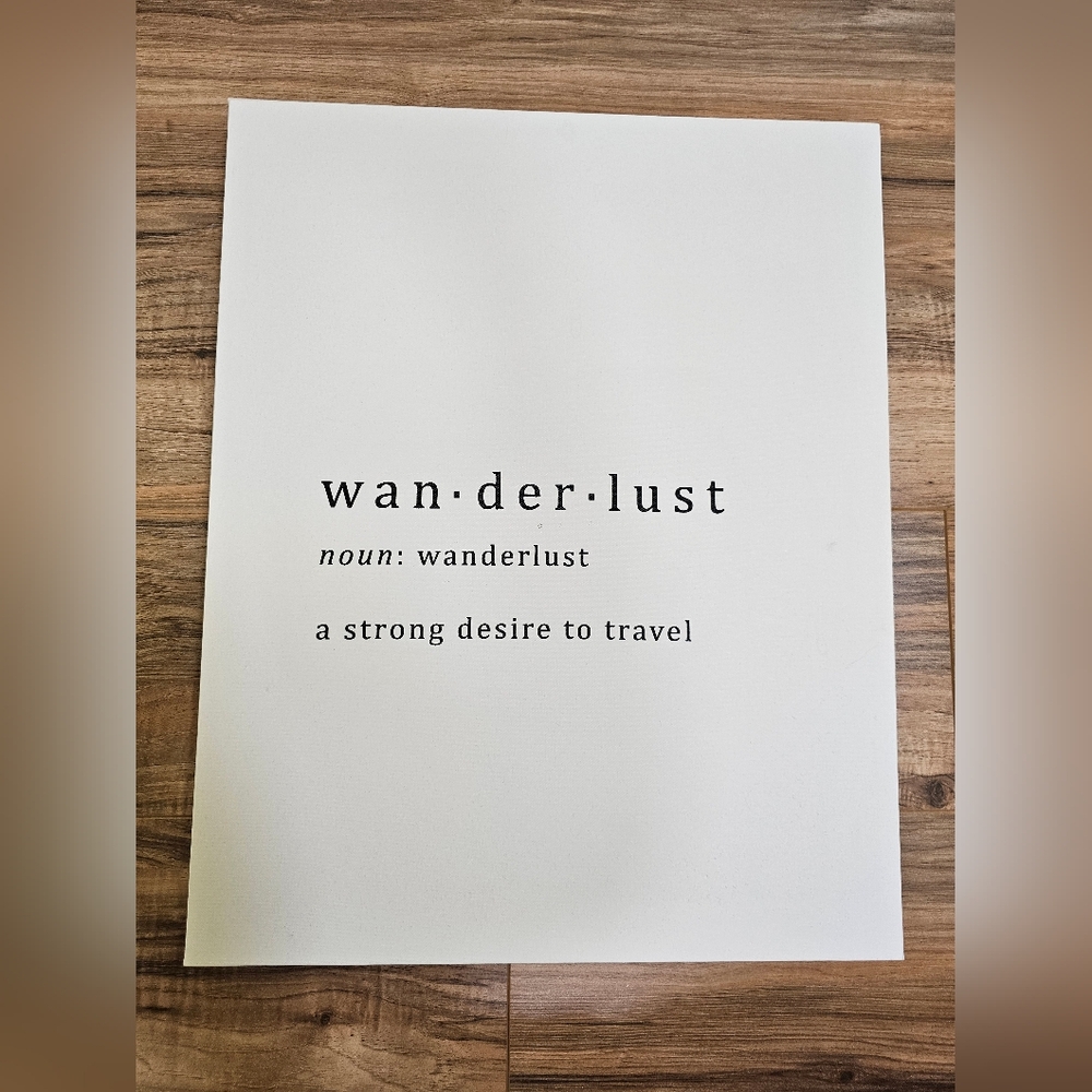 Wanderlust Wall Art